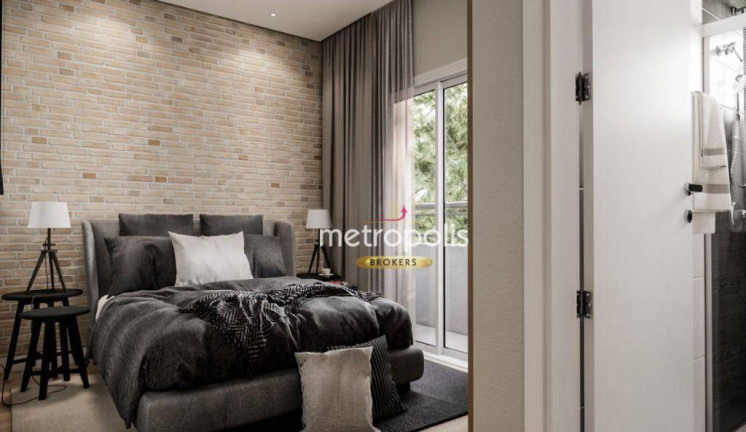 Imagem Apartamento com 3 Quartos à Venda, 88 m² em Jardim - Santo André