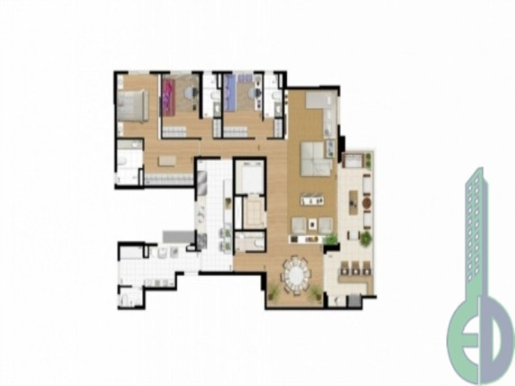 Imagem Imóvel com 3 Quartos à Venda, 187 m² em Centro - Sao Bernardo Do Campo Imagem Imóvel com 3 Quartos à Venda, 187 m² em Centro - Sao Bernardo Do Campo