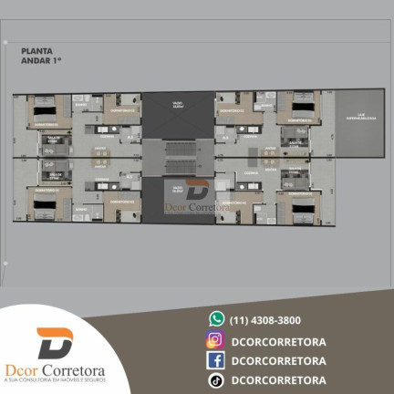 Imagem Apartamento com 2 Quartos à Venda, 42 m² em Centro - Diadema Imagem Apartamento com 2 Quartos à Venda, 42 m² em Centro - Diadema