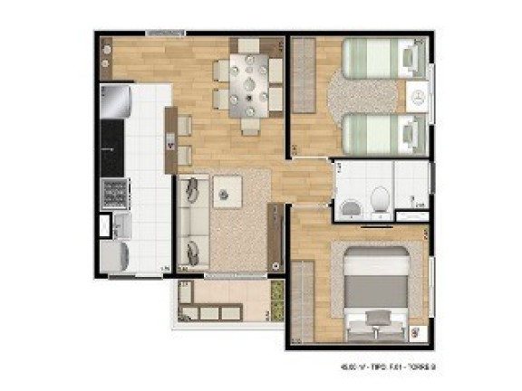 Imagem Apartamento com 2 Quartos à Venda, 42 m² em São Mateus - São Paulo Imagem Apartamento com 2 Quartos à Venda, 42 m² em São Mateus - São Paulo