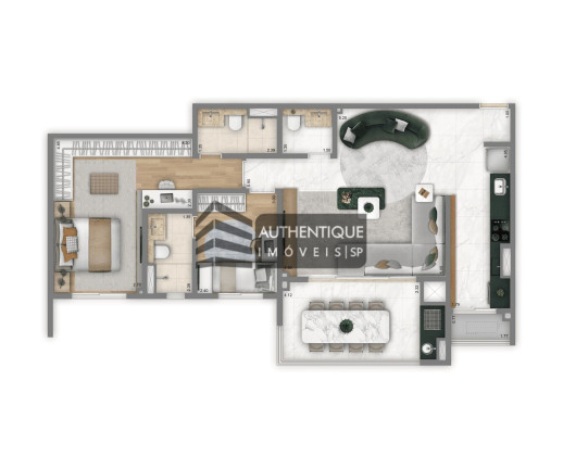 Imagem Apartamento com 3 Quartos à Venda, 90 m² em Bairro Jardim - Santo André Imagem Apartamento com 3 Quartos à Venda, 90 m² em Bairro Jardim - Santo André