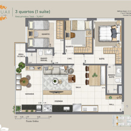 Imagem Apartamento com 3 Quartos à Venda, 76 m² em Recreio Dos Bandeirantes - Rio De Janeiro
