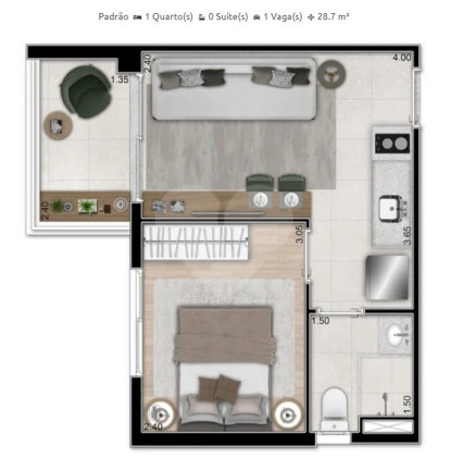 Imagem Apartamento com 1 Quarto à Venda, 31 m² em Jardim Paulista - São Paulo Imagem Apartamento com 1 Quarto à Venda, 31 m² em Jardim Paulista - São Paulo