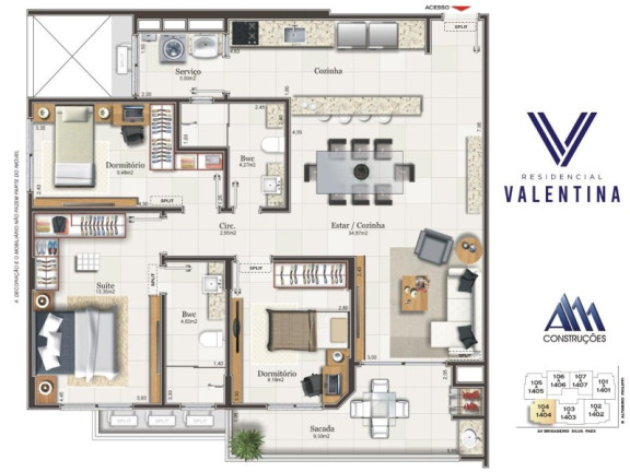 Imagem Apartamento com 3 Quartos à Venda, 108 m² em Campinas - São José Imagem Apartamento com 3 Quartos à Venda, 108 m² em Campinas - São José