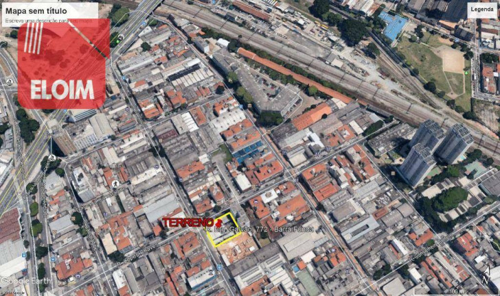 Imagem Terreno à Venda ou Locação, 959 m² em Barra Funda - São Paulo Imagem Terreno à Venda ou Locação, 959 m² em Barra Funda - São Paulo