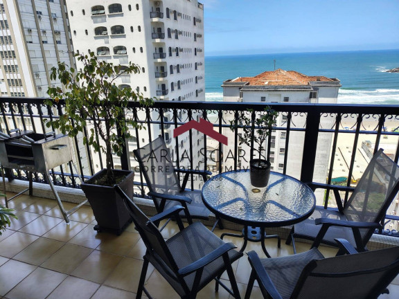 Apartamento com 3 Quartos para Temporada, 172 m² em Pitangueiras - Guarujá