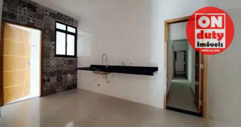 Imagem Casa com 3 Quartos para Alugar, 93 m² em Boqueirão - Santos