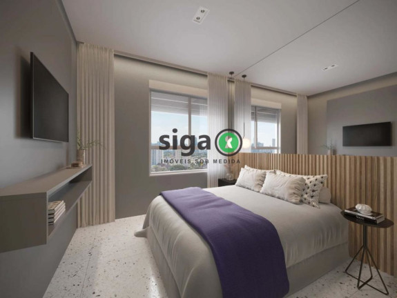 Imagem Apartamento com 1 Quarto à Venda, 35 m² em Brooklin - São Paulo