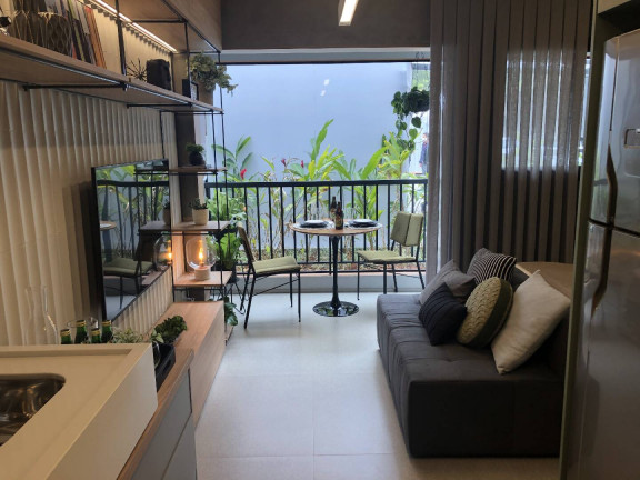 Imagem Apartamento com 1 Quarto à Venda, 29 m² em Campo Belo - São Paulo
