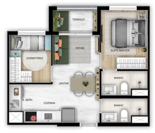 Imagem Apartamento com 3 Quartos à Venda, 56 m² em Vila Guarani (z Sul) - São Paulo Imagem Apartamento com 3 Quartos à Venda, 56 m² em Vila Guarani (z Sul) - São Paulo