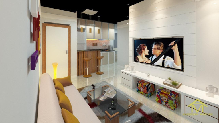 Imagem Apartamento com 1 Quarto à Venda, 35 m² em Praia De Itaparica - Vila Velha