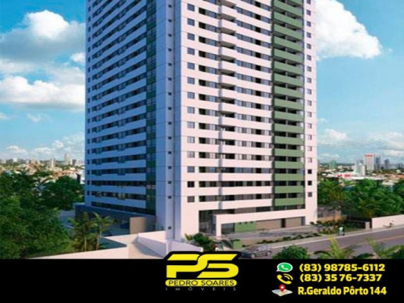 Apartamento com 2 Quartos à Venda, 70 m² em Expedicionários - João Pessoa