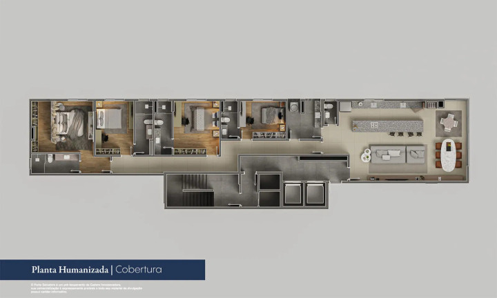 Imagem Apartamento com 3 Quartos à Venda, 19.702 m² em Perequê - Porto Belo