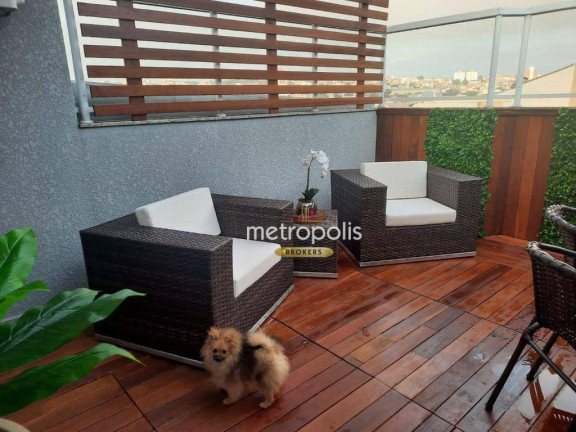 Imagem Cobertura com 3 Quartos à Venda, 150 m² em Parque Das Nações - Santo André