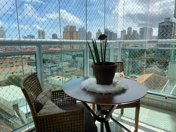 Imagem Imóvel com 2 Quartos à Venda, 129 m² em Embaré - Santos