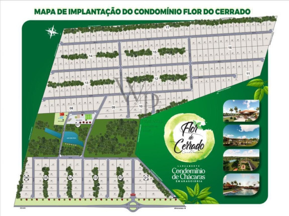 Imagem Imóvel à Venda, 1.875 m² em Condomínio De Chácaras Flor Do Cerrado - Aragoiânia