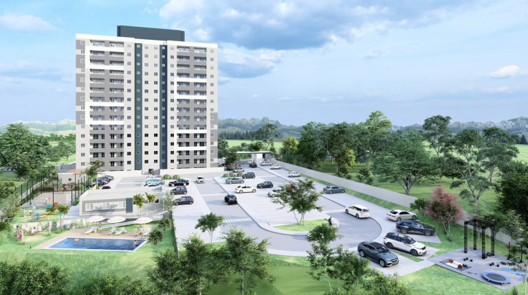 Apartamento com 2 Quartos à Venda,  em Cidade Industrial - Lorena