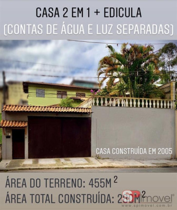 Imagem Casa com 7 Quartos à Venda, 280 m² em Parque Dos Príncipes - São Paulo