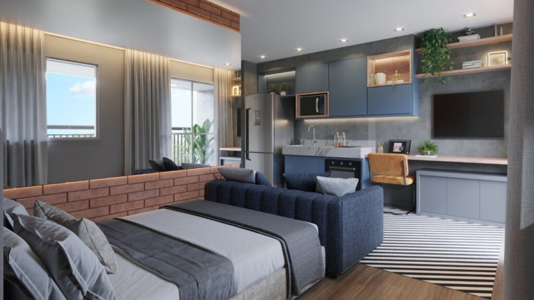 Imagem Imóvel com 1 Quarto à Venda, 29 m² em Vila Olímpia - São Paulo