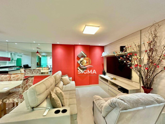 Imagem Apartamento com 3 Quartos à Venda, 100 m² em Pitangueiras - Guarujá