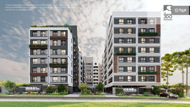 Imagem Apartamento com 1 Quarto à Venda, 27 m² em Novo Mundo - Curitiba
