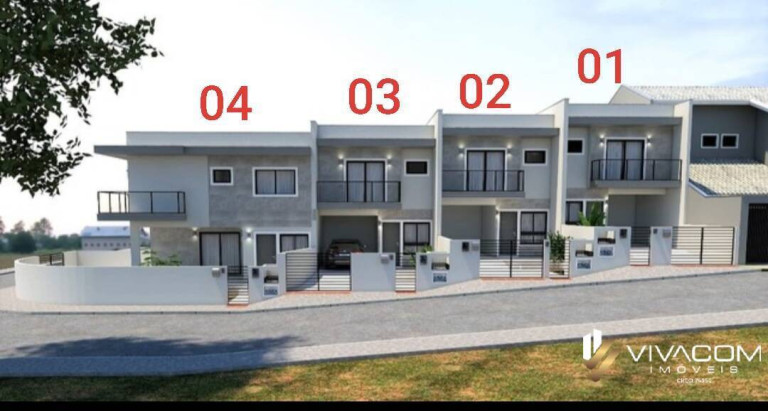 Imagem Casa com 2 Quartos à Venda, 85 m² em Forquilhas - São José