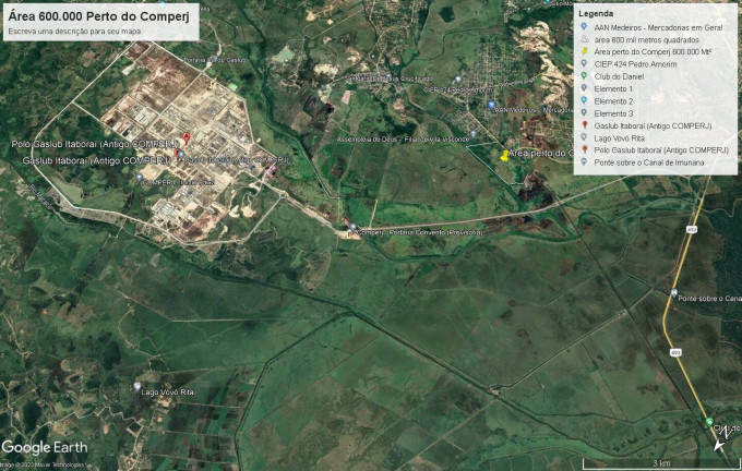 Terreno à Venda, 600 m² em Itaboraí