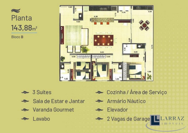 Imagem Imóvel com 3 Quartos à Venda, 143 m² em Itagua - Guarujá Imagem Imóvel com 3 Quartos à Venda, 143 m² em Itagua - Guarujá