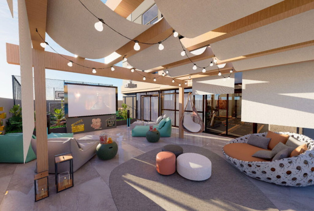 Imagem Apartamento com 1 Quarto à Venda, 35 m² em Perequê - Porto Belo