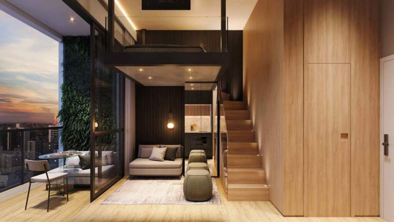 Imagem Apartamento com 2 Quartos à Venda, 50 m² em Centro - Curitiba