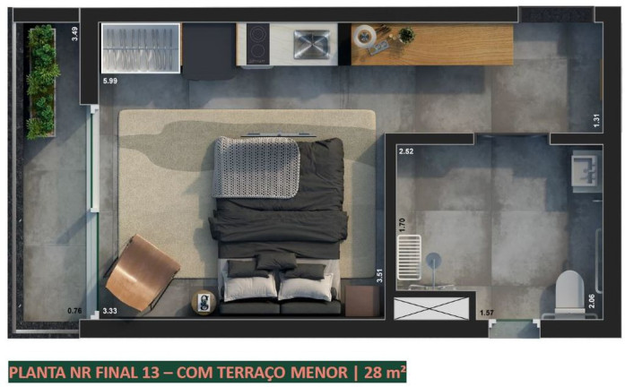 Imagem Imóvel com 1 Quarto à Venda, 22 m² em Vila Clementino - São Paulo