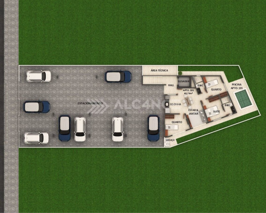 Imagem Apartamento com 2 Quartos à Venda, 91 m² em Bessa - João Pessoa Imagem Apartamento com 2 Quartos à Venda, 91 m² em Bessa - João Pessoa