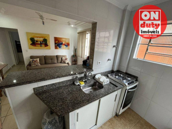 Imagem Apartamento com 1 Quarto à Venda, 55 m² em Astúrias - Guarujá