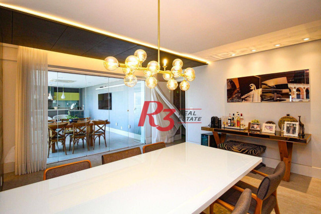 Imagem Apartamento com 3 Quartos à Venda, 232 m² em Aparecida - Santos
