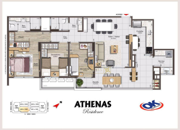 Imagem Apartamento com 3 Quartos à Venda, 104 m² em Campinas - São José