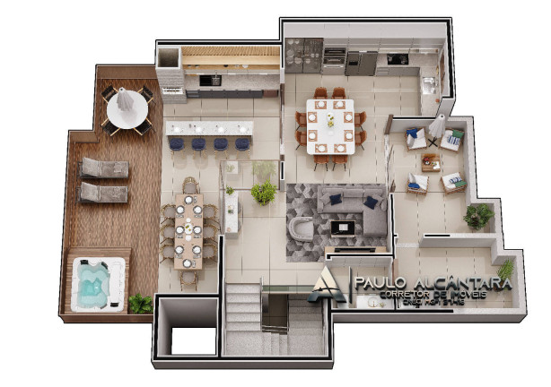 Imagem Cobertura com 3 Quartos à Venda, 200 m² em Iguaçu - Ipatinga Imagem Cobertura com 3 Quartos à Venda, 200 m² em Iguaçu - Ipatinga