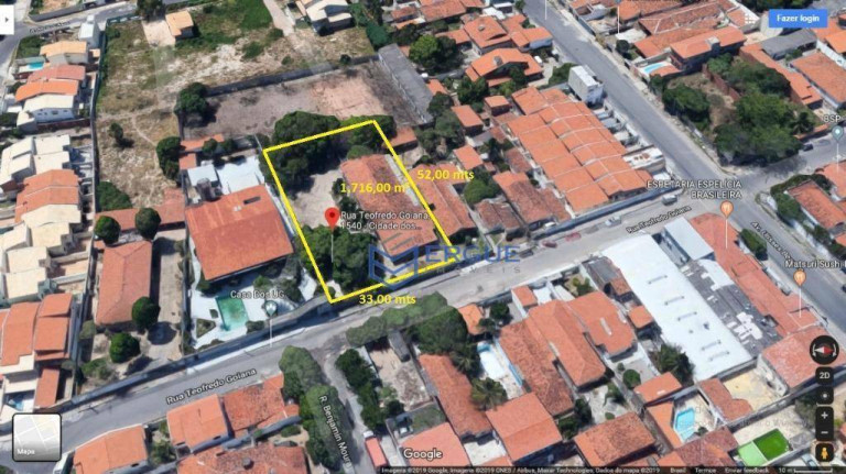 Imagem Terreno à Venda ou Locação, 1.716 m² em Cidade Dos Funcionários - Fortaleza