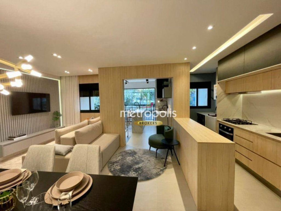 Apartamento com 3 Quartos à Venda, 75 m² em Campestre - Santo André