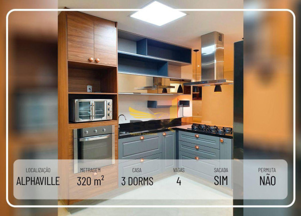 Imagem Casa com 3 Quartos à Venda, 320 m² em  Alphaville - Santana De Parnaíba