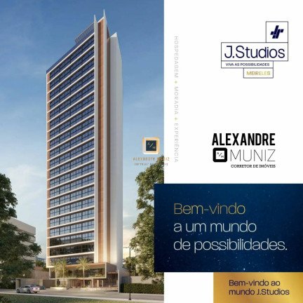 Apartamento com 1 Quarto à Venda, 36 m² em Meireles - Fortaleza
