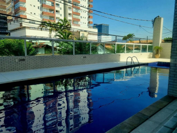 Imagem Apartamento com 3 Quartos para Alugar, 102 m² em Guilhermina - Praia Grande