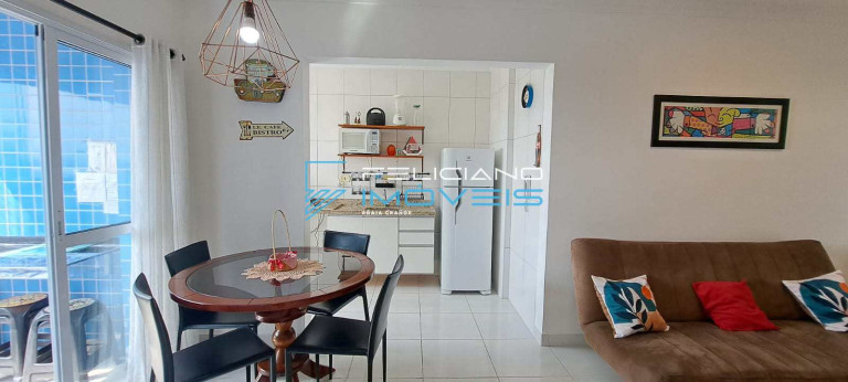 Imagem Apartamento com 1 Quarto à Venda, 42 m² em Maracanã - Praia Grande