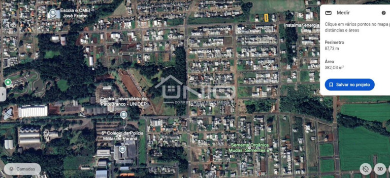 Imagem Terreno à Venda, em Fraron - Pato Branco Imagem Terreno à Venda, em Fraron - Pato Branco