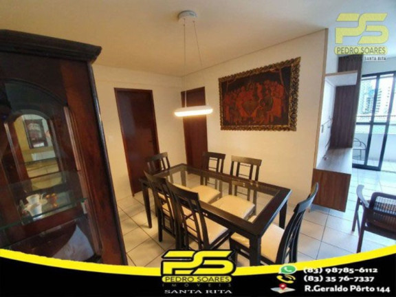 Imagem Apartamento com 3 Quartos à Venda, 80 m² em Tambaú - João Pessoa