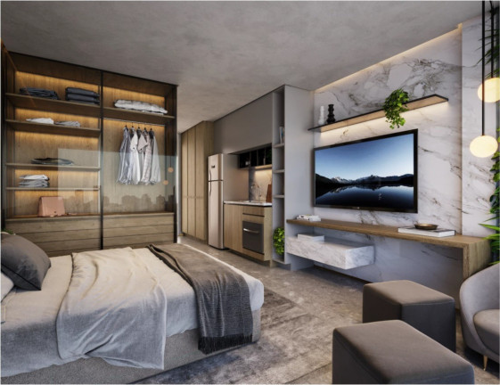 Studio com 1 Quarto à Venda, 27 m² em Vila Clementino - São Paulo
