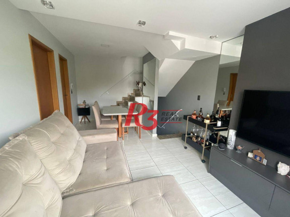 Imagem Casa com 2 Quartos à Venda, 90 m² em Vila Belmiro - Santos Imagem Casa com 2 Quartos à Venda, 90 m² em Vila Belmiro - Santos