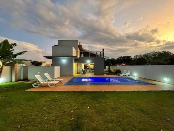 Imagem Casa de Condomínio com 4 Quartos à Venda, 240 m² em Santa Bárbara Resort Residence - águas De Santa Bárbara Imagem Casa de Condomínio com 4 Quartos à Venda, 240 m² em Santa Bárbara Resort Residence - águas De Santa Bárbara