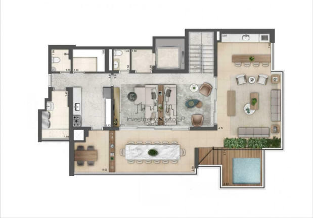Imagem Cobertura com 4 Quartos à Venda, 304 m² em Vila Mariana - São Paulo Imagem Cobertura com 4 Quartos à Venda, 304 m² em Vila Mariana - São Paulo