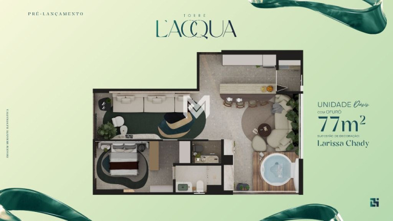 Imagem Apartamento com 1 Quarto à Venda, 34 m² em Umarizal - Belém