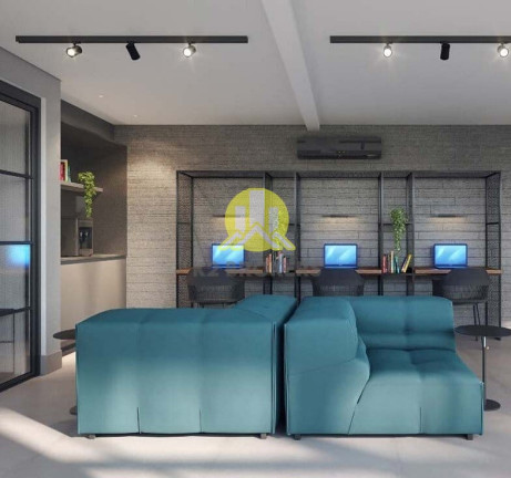 Imagem Studio com 1 Quarto à Venda, 22 m² em Mercês - Curitiba